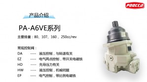 A6VE系列變量馬達