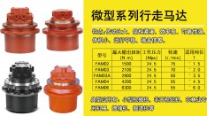微型液壓行走馬達